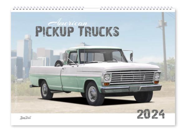 A2 Wandkalender 2024 mit Motiv von American Pickup